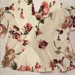 Off-the-shoulder top